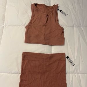 Skims Set- Rose Clay Size S/M